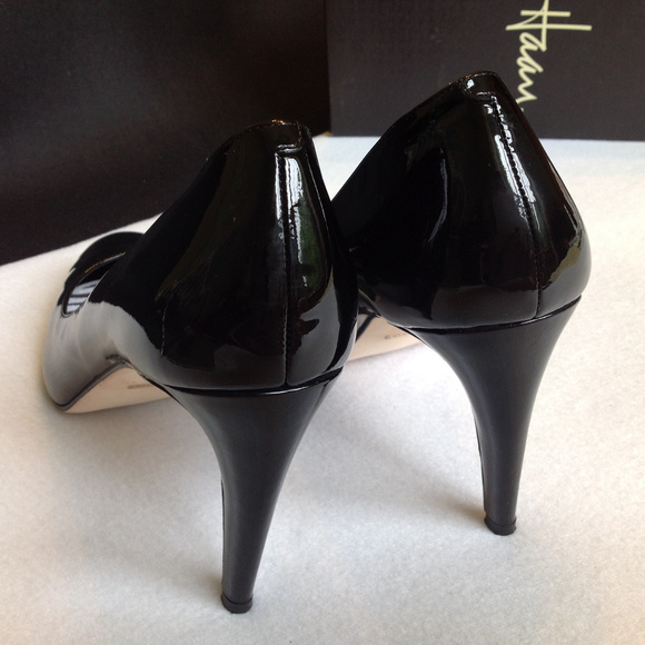 WORN ONCE! Cole Haan Black Patent Pump - Picture 3 of 5
